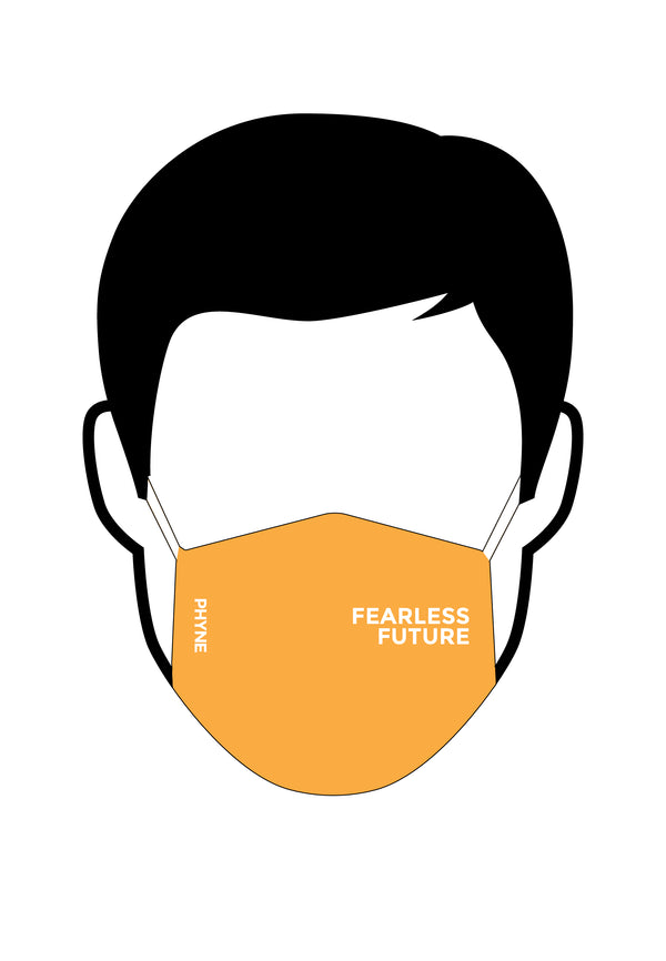 Maske Fearless Future Orange